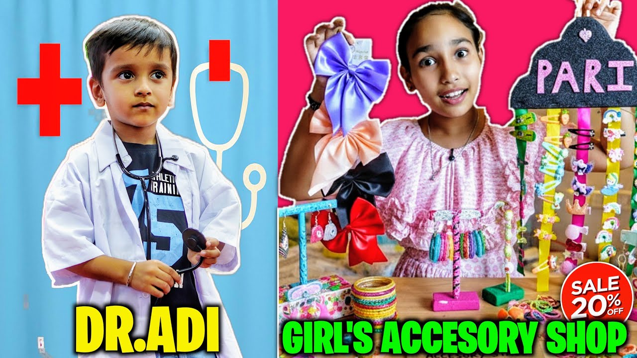 Girls Accessories Madness💖| Fancy Dress Competition | You Won’t Believe What Pari & Dr. Adi Picked!