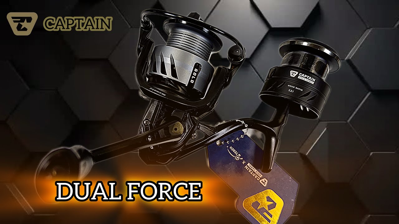 CAPTAIN DUAL FORCE SPINNING REEL