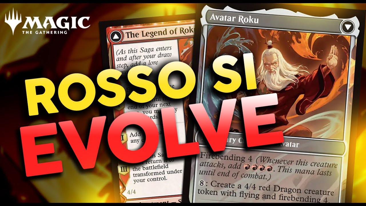 ROSSO: mazzo delle EMOZIONI e dell'ENERGIA, come essa in CONTINUA EVOLUZIONE -  MTG Arena