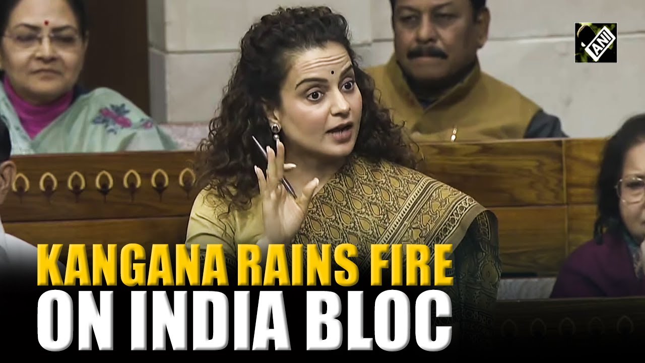 Резкие заявления Канганы Ранаут из партии BJP в адрес блока INDIA, поддержка SIR и реформы избира...