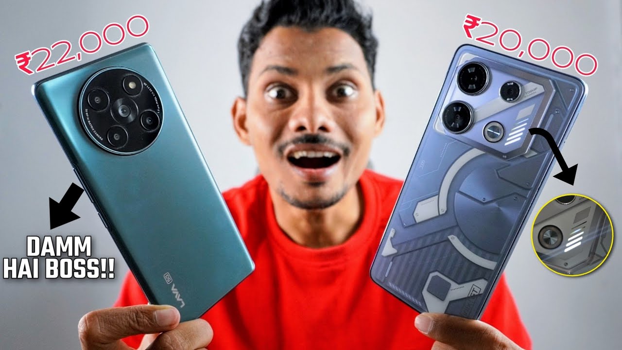 Infinix GT 10 Pro vs Lava Agni 2 // Who is real PUBG KING 👑 Under 20K ??