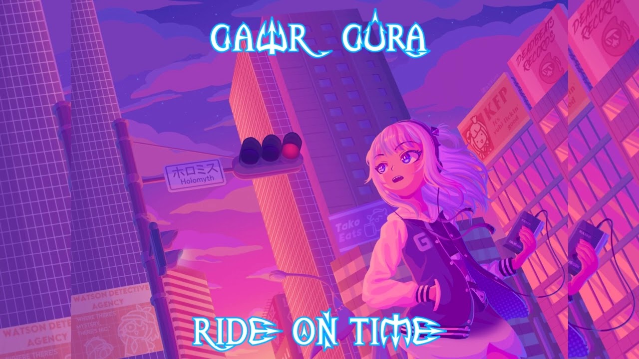 Gawr Gura Sings Ride On Time By Tatsuro Yamashita (Remastered Audio)