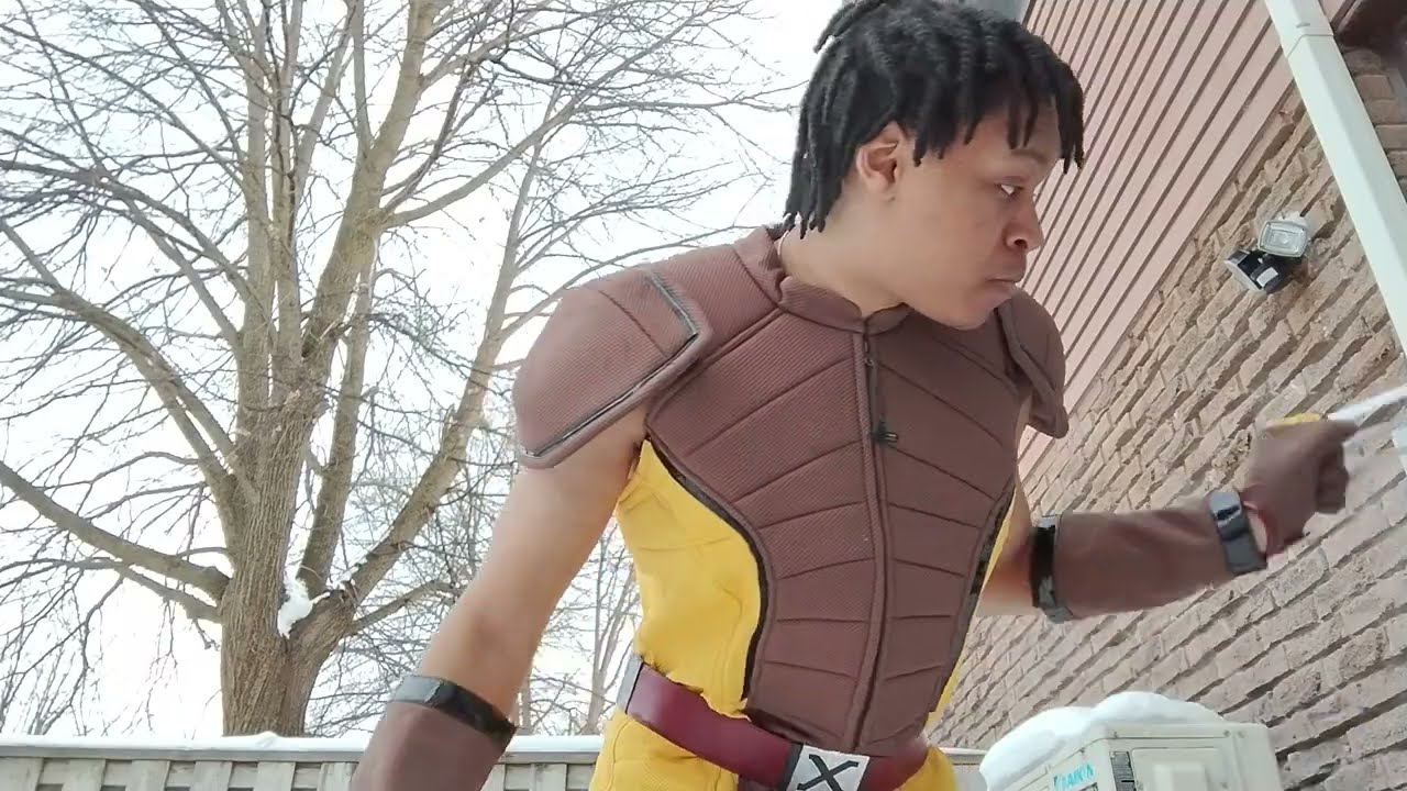 Deadpool 3 James Howlett Wolverine Cosplay Costume Brown and yellow unboxing