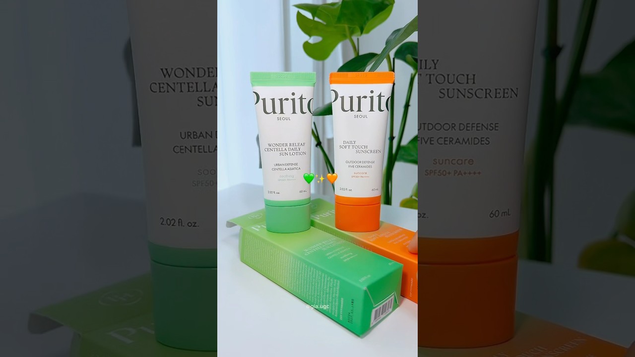 Purito Sunscreens 💚☀️