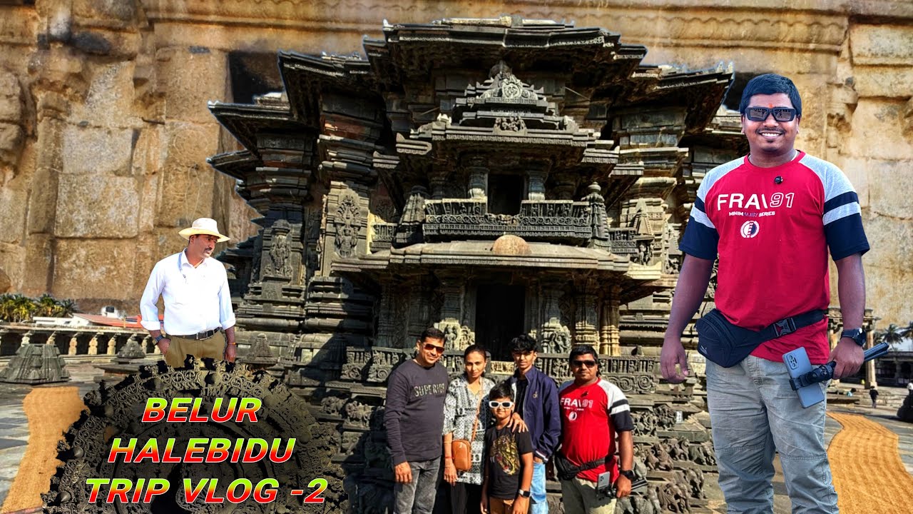 Belur & Halebidu trip Vlog - 2  #belurtemple #beluru #travel #culture #viralvideos #fun#nature 