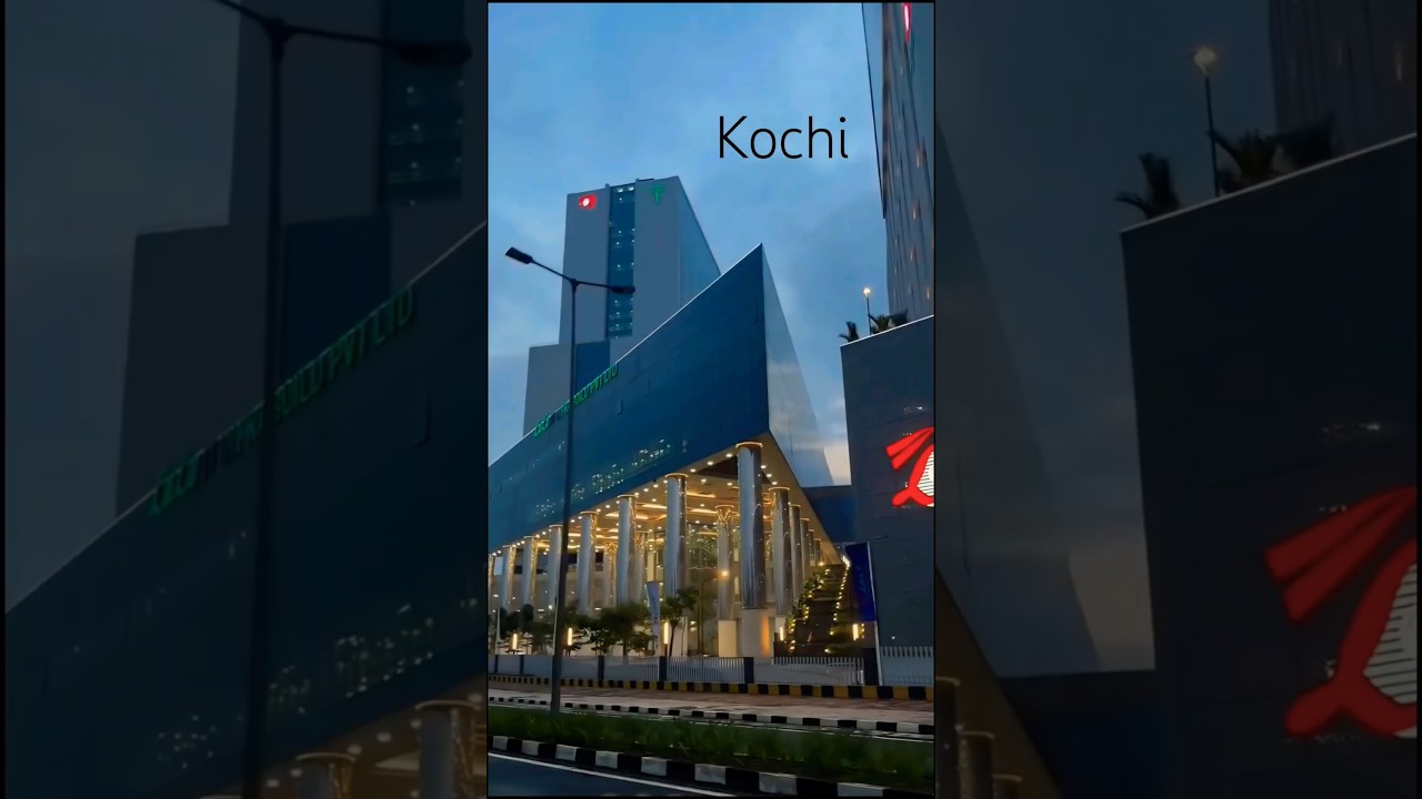 Kochi City - Kerala | Queen Of The Arabian Sea | Kochi City Drone View #kochi #kerala #shorts #india