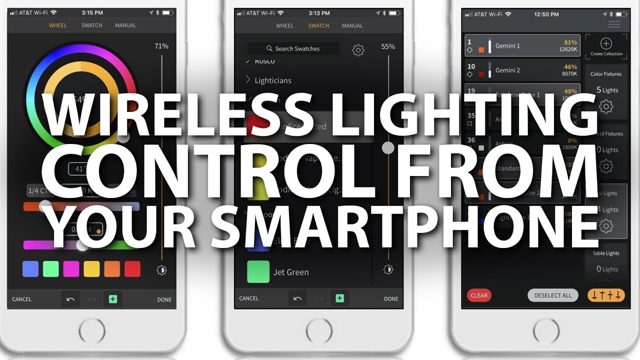 Lighticians lets you control you DMX lights wirelessly from your phone with full colour control