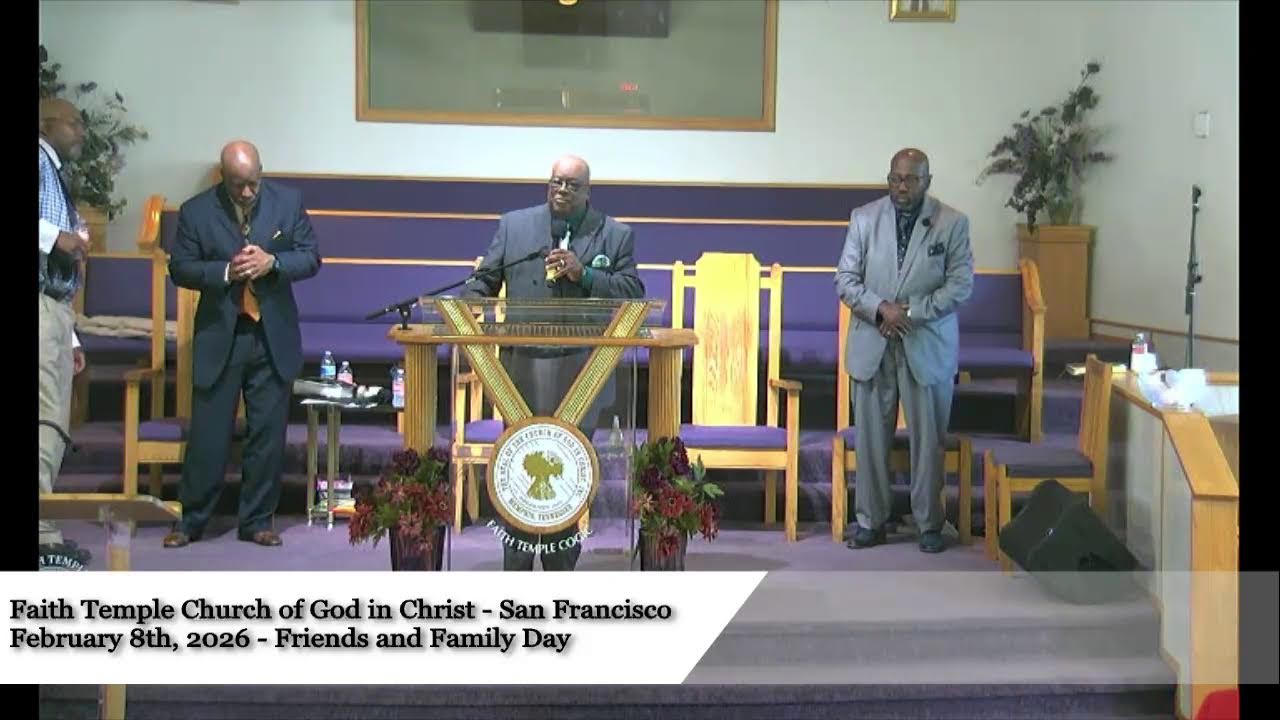 Faith Temple COGIC Sunday Service