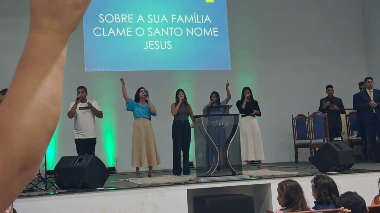 CULTO DA FAMÍLIA DO DIA 04.01.2026 DA AD BRÁS ITAPEVA SP. GRUPO DE LOUVOR