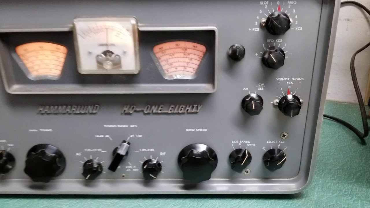 Hammarlund HQ-180 Communications Receiver