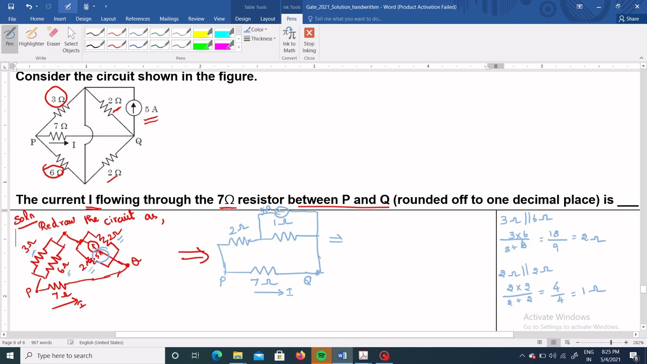 GATE EC 2021 Solution | Questions on Networks