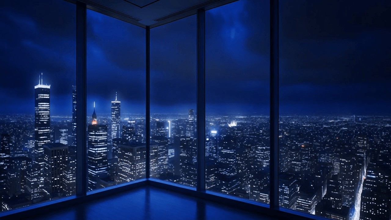 Midnight City | Soft Ambient | Blue Hours Vibe 1H