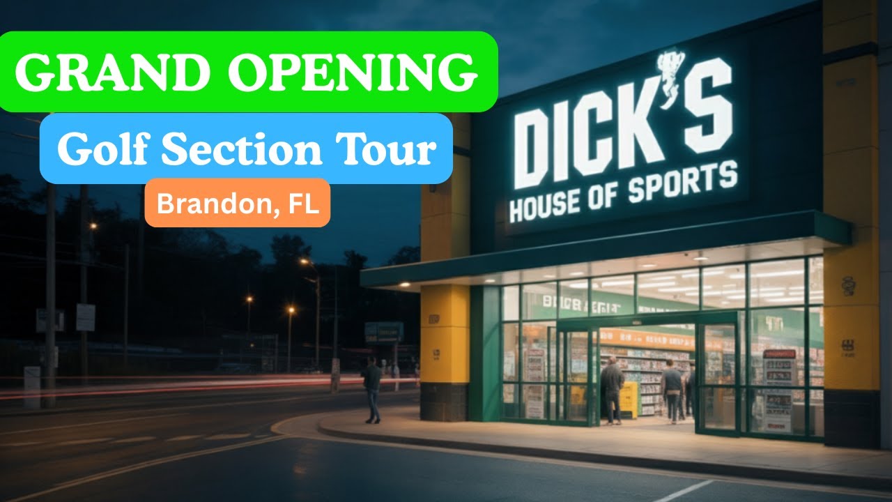 Grand Opening - Dick's House of Sport - Golf Tour