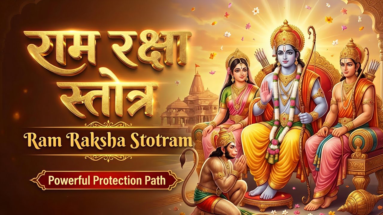 Ram Raksha Stotram | राम रक्षा स्तोत्र पाठ | Powerful Protection Path 