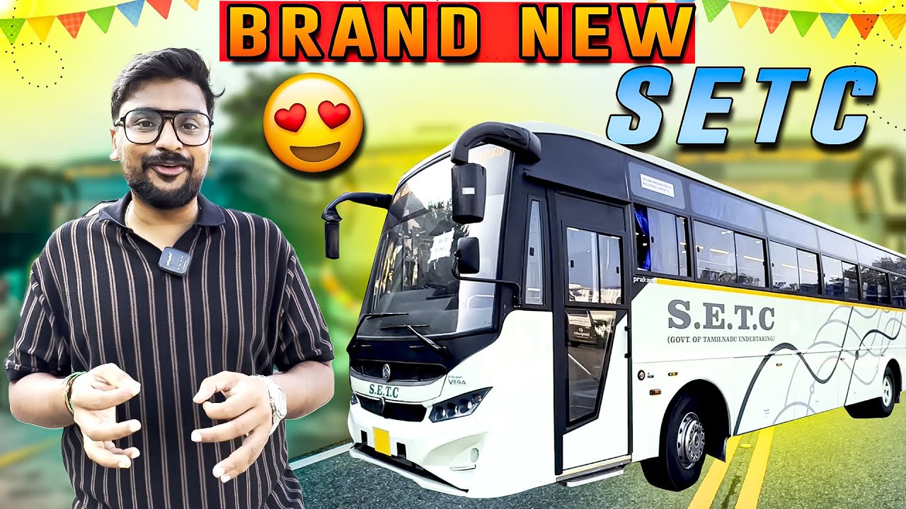First Brand New SETC ULTRA DELUXE BUS in Tamilnadu With Inbuilt Water Tank🔥Bus Review - Tuberbasss