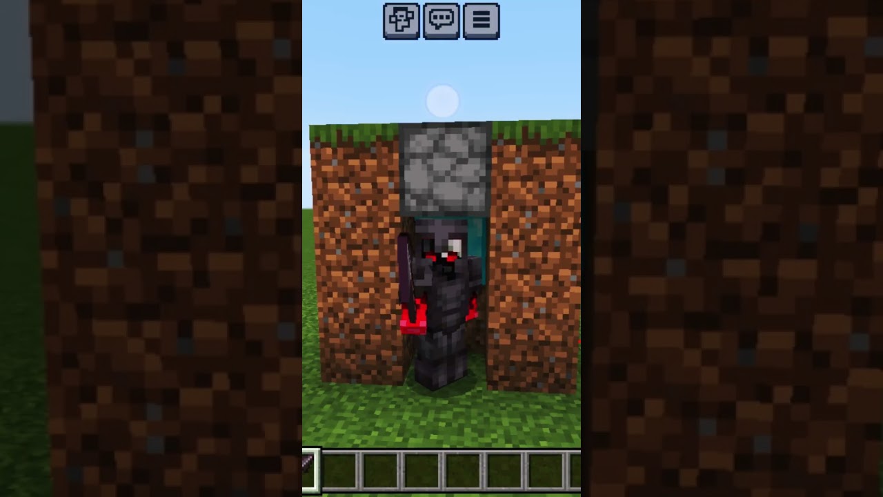 Minecraft game my skin 👿😈 