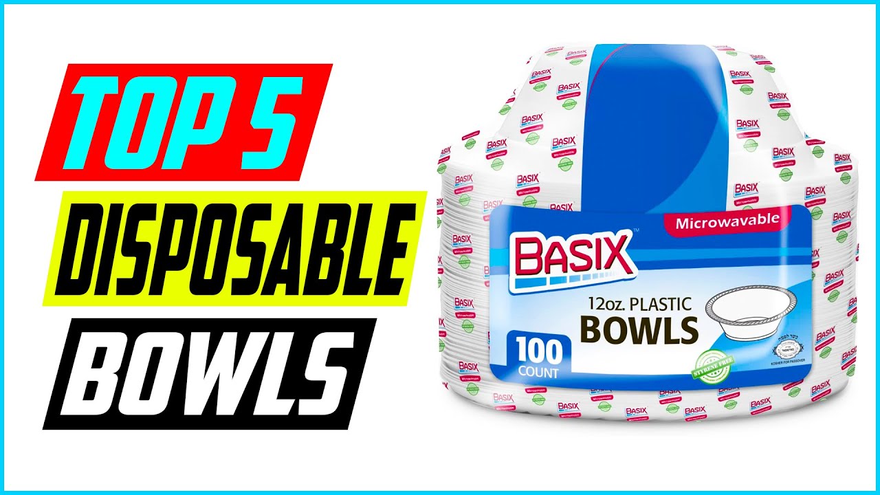 Top 5 Best Disposable Bowls in 2022 Reviews