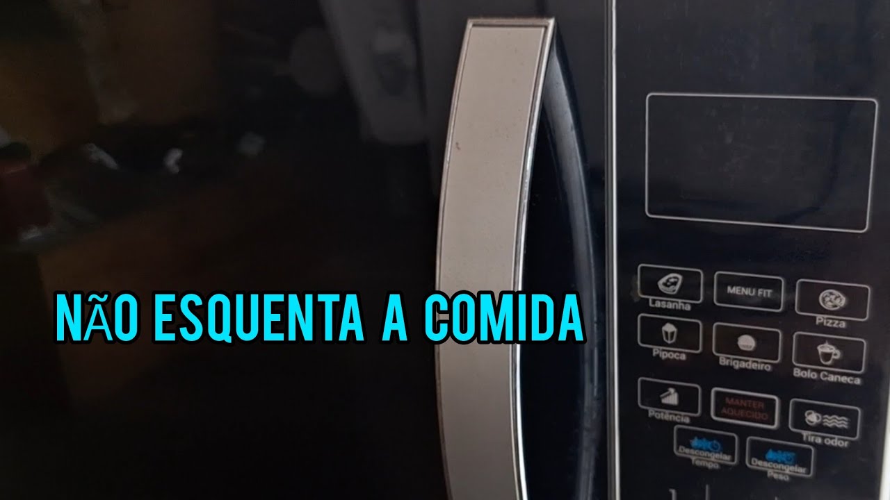 Micro-ondas não esquenta 
