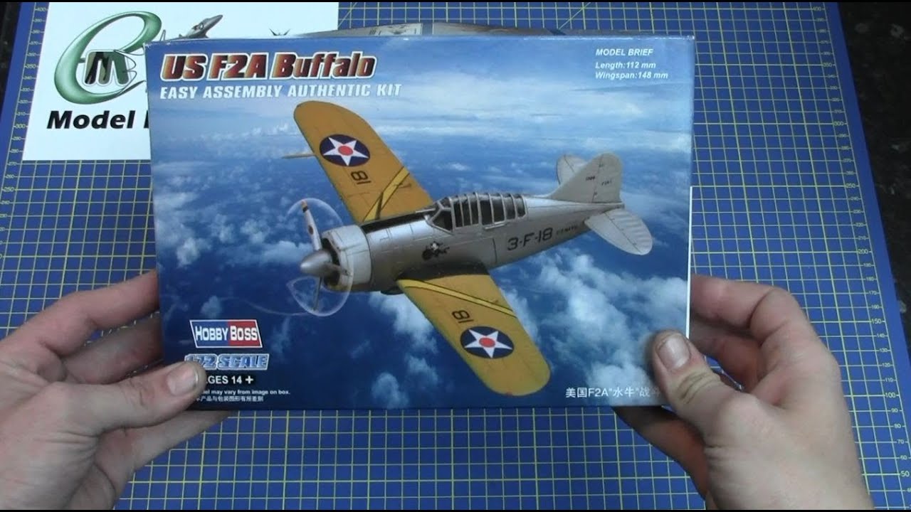Hobby Boss 1/72 Brewster F2A Buffalo # 80290 www.eModels.co.uk