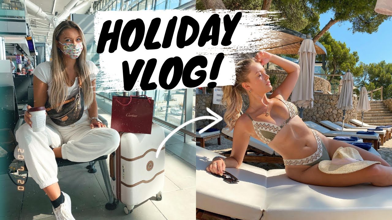 HOLIDAY VLOG!!!! AIRPORT, BEACH CLUBS & MORE | PART 1!!!