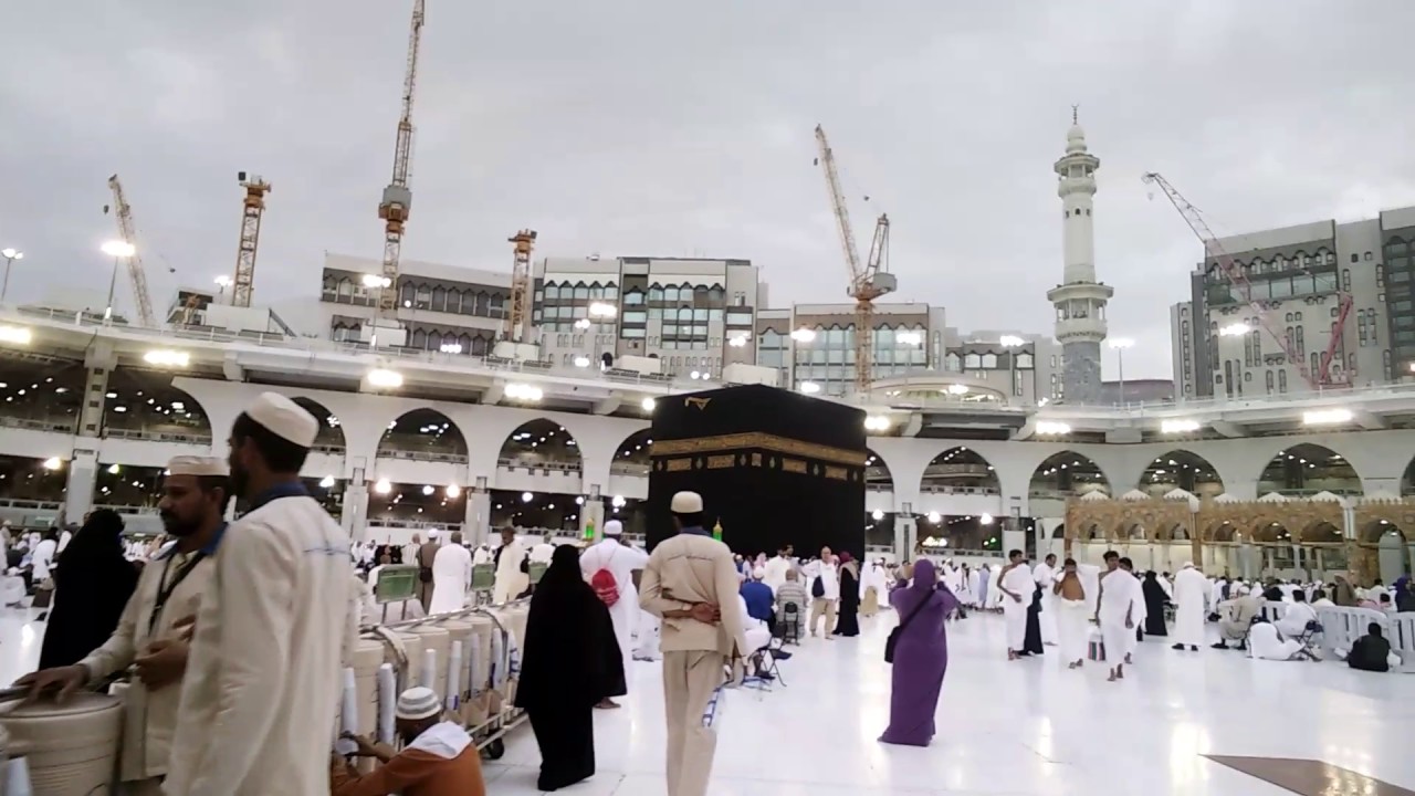 Suasana Pagi di Masjidil Haram - Umroh Umrah 2017