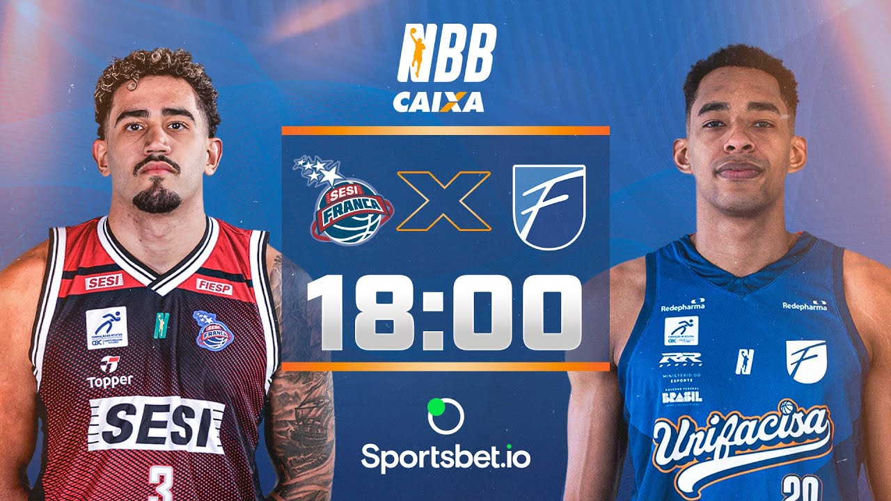 🏟️Sesi Franca X Unifacisa🐊 | NBB CAIXA 2023/24 | 14/01/2024 | Ao vivo e com imagens