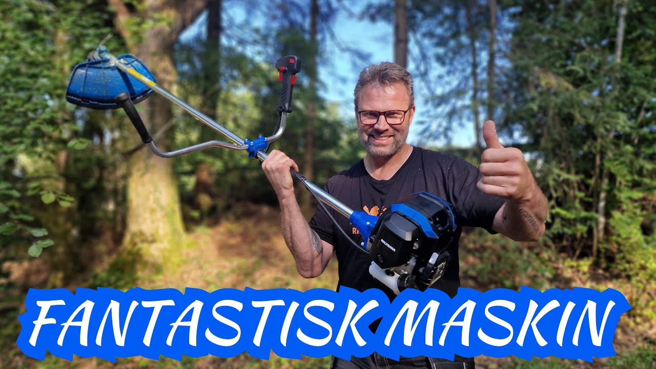 Testar grästrimmer från Biltema  -- Är den värd 2300kr?