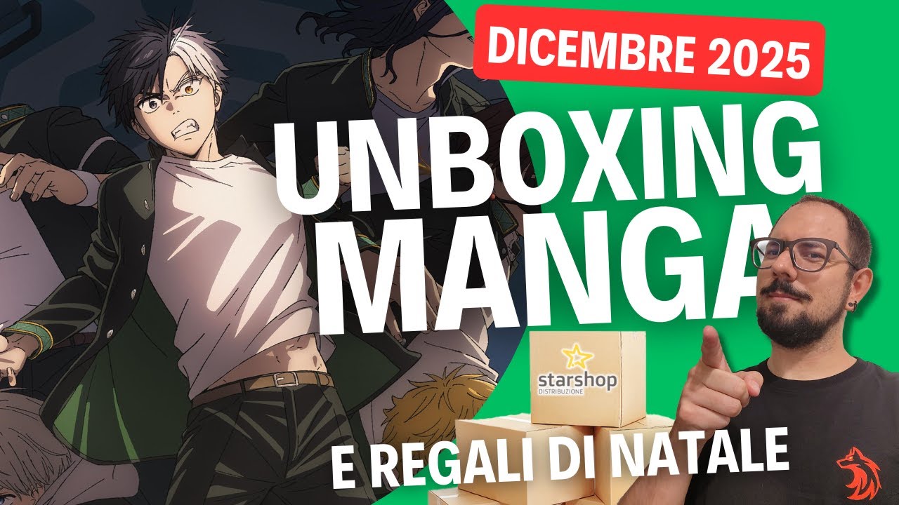 MA CHE UNBOXING MANGA ENORME! Tutti i REGALI di DICEMBRE 2025