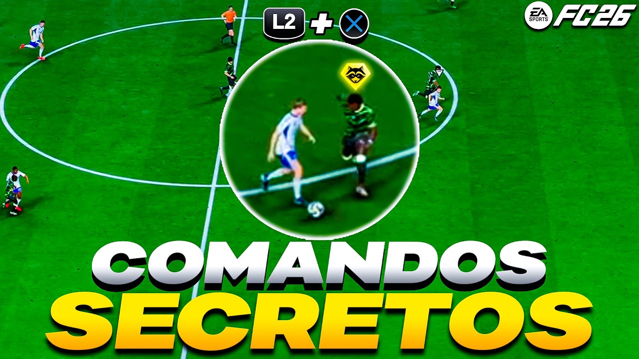 🎮90% dos jogadores NÃO sabem o quanto esses COMANDOS podem ser ÚTEIS no EA FC 26