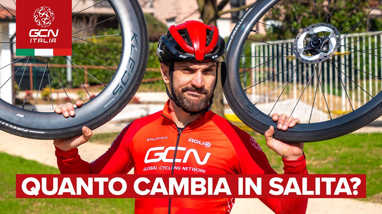 Si può andare in salita con le ruote ad altissimo profilo?