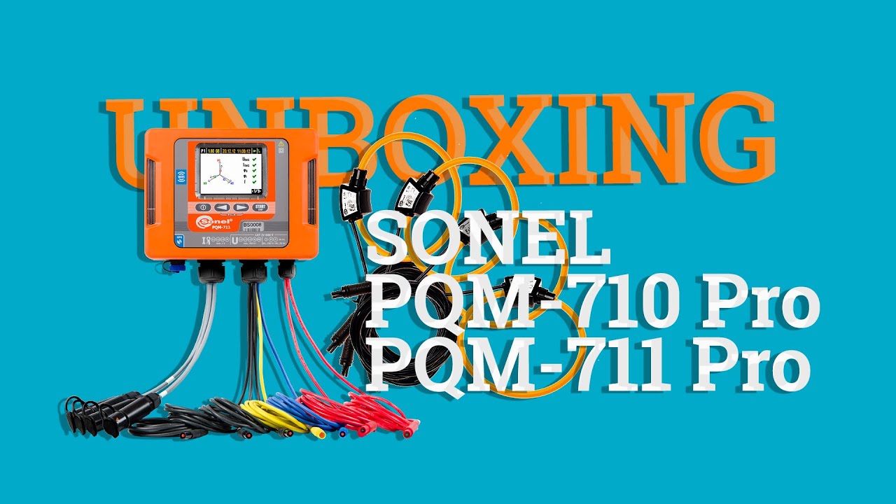 Unboxing Sonel PQM 710 Pro / Sonel PQM-711 Pro