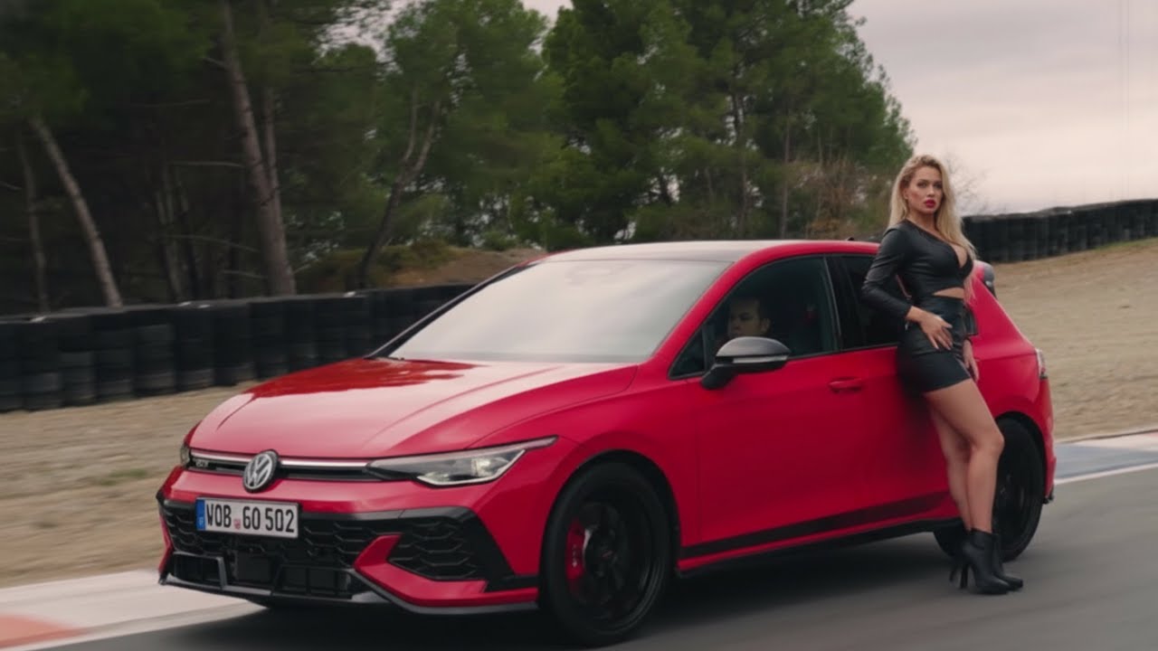 2026 Volkswagen Golf GTI Edition 50 🔥 | Tornado Red Driving Scenes