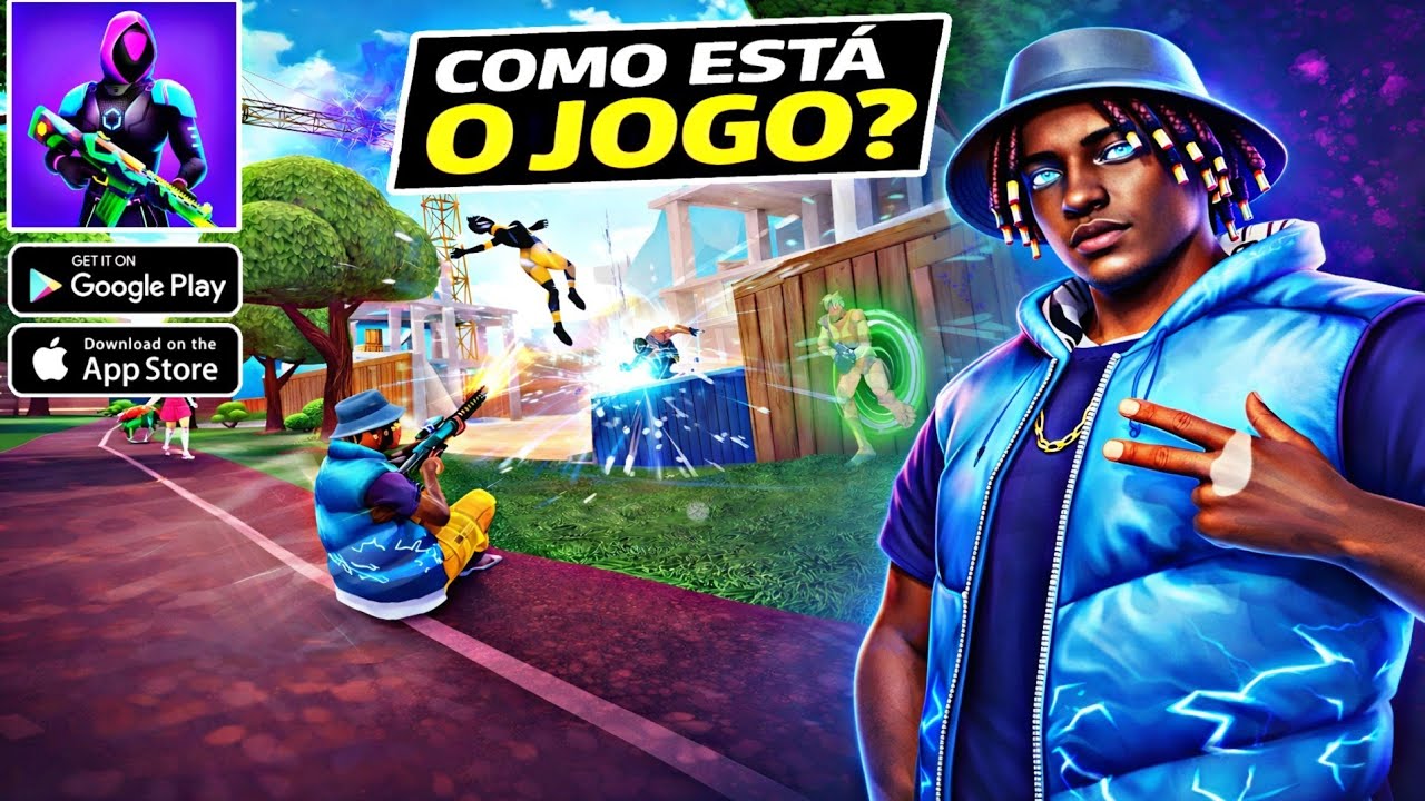 O CLONE DE FORTNITE LITE RESSUSCITOU! POWER ZONE ATUALIZOU✅