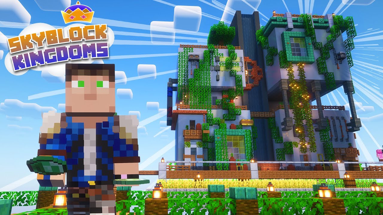 The Megabuild BEGINS!! | Skyblock Kingdoms