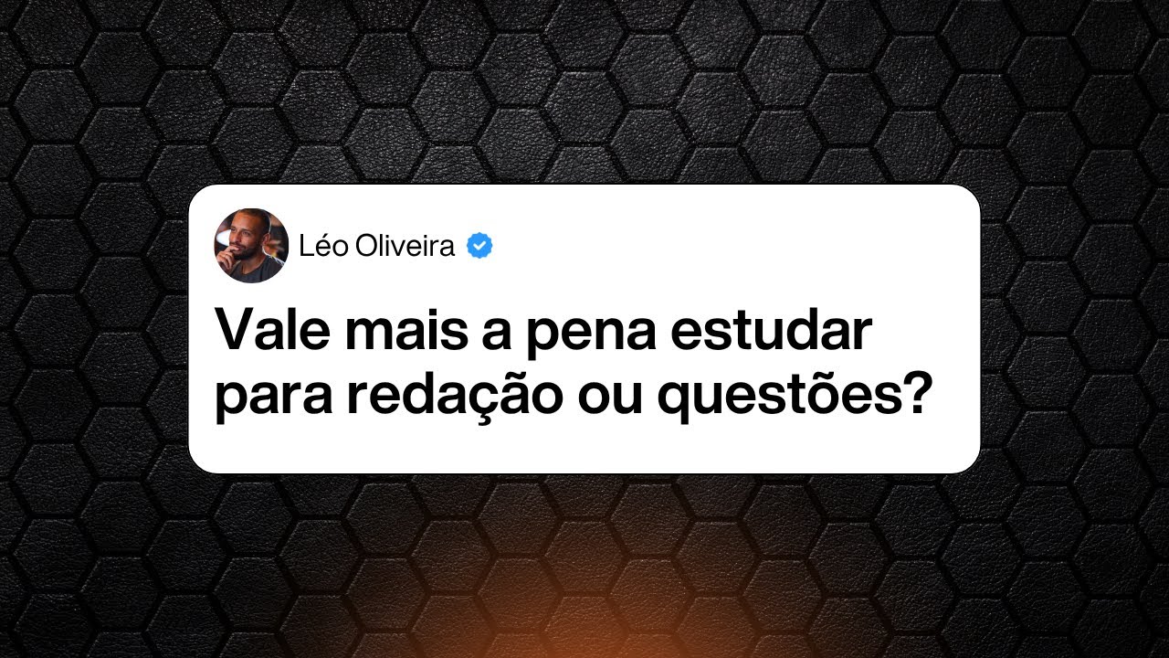 Questões ou redação, o que vale mais na FATEC?