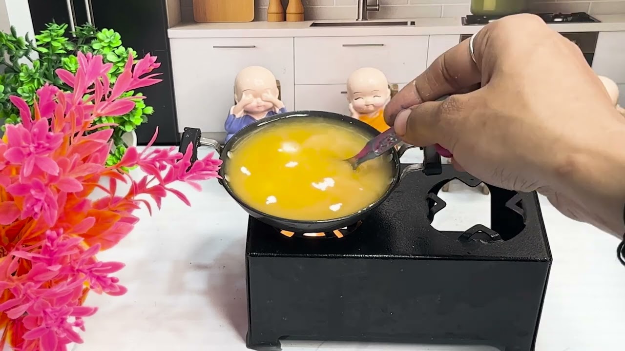 Orange Jelly Cake | Santra Ki Mithai 🍊 | Kids Orange Candy | ઓરેન્જ જેલી કેક | સંતરા ની મીઠાઈ