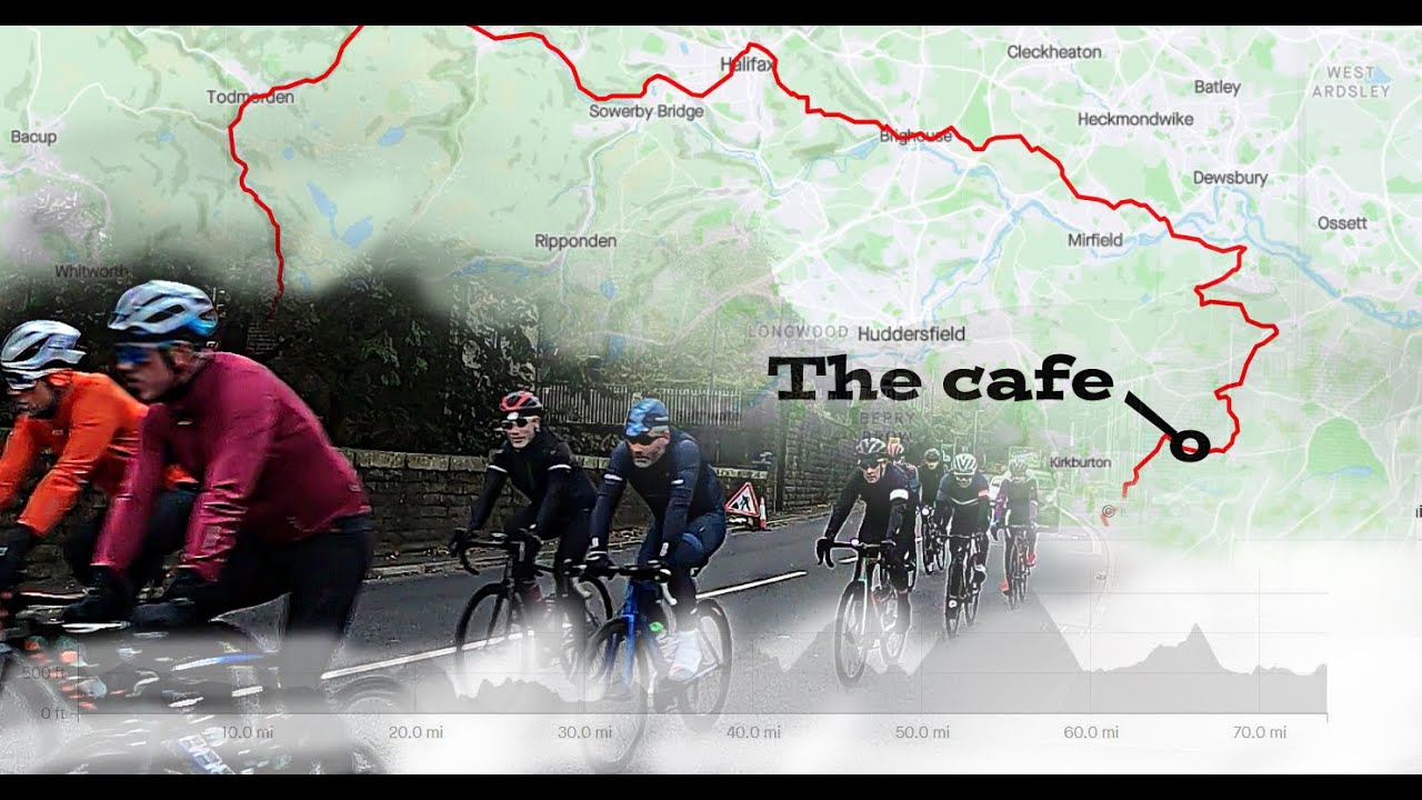 Cycling to the Thorncliffe Farm shop cafe West Yorkshire - I'm a cyclist and I live the Pennines
