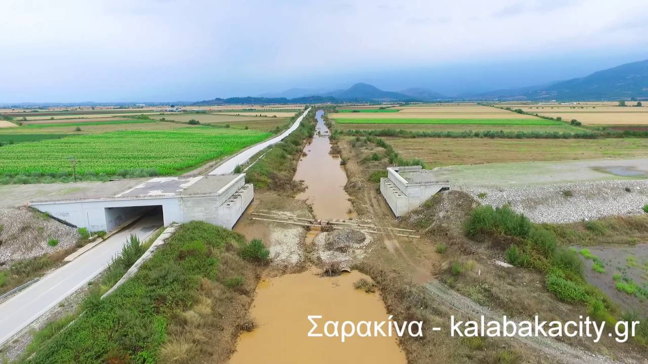 droneart.gr - Κακοκαιρία - Αμπέλια, Θεόπετρα, Σαρακίνα - Διάβα - kalabakacity