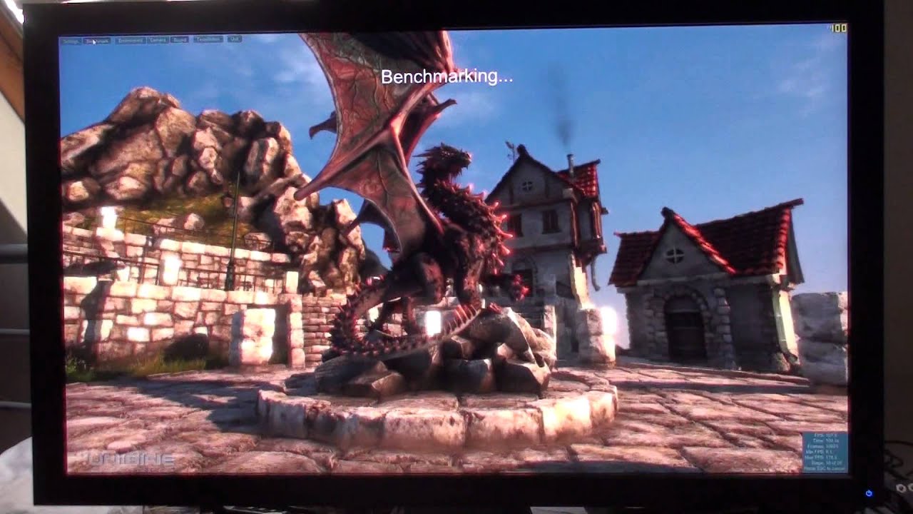 GTX 690 QUAD SLI :: A full Unigine Heaven Benchmark :: Max Settings 2560x1440 resolution