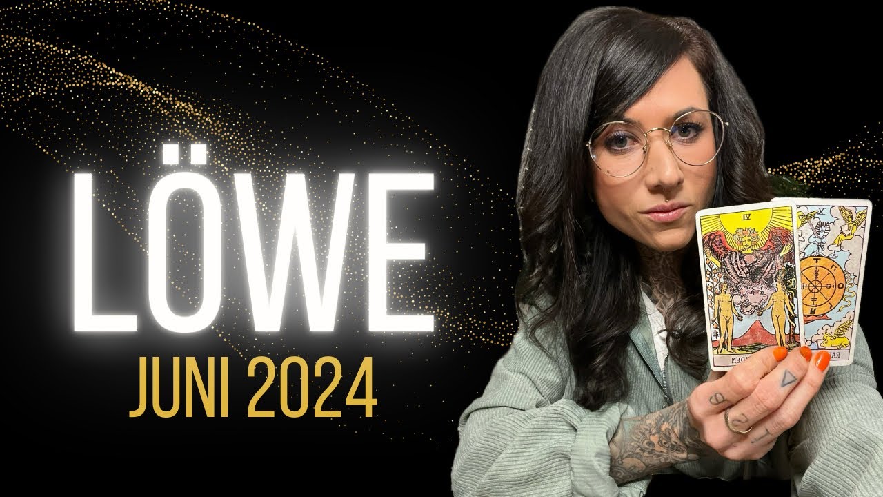 LÖWE ♌️ Sei aufmerksam - eine Begegnung mit deinem Schicksal | Juni 2024  • Tarot • Astrologie