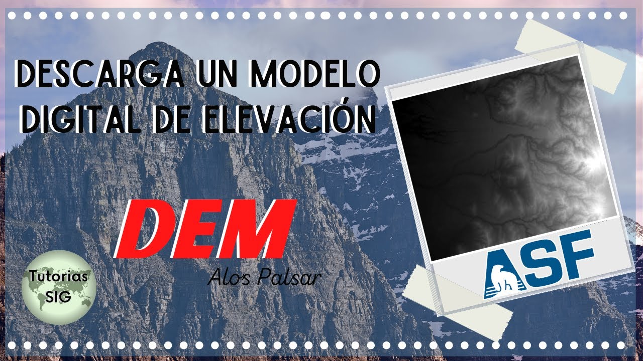 Como descargar DEM [ Modelo digital de elevación] ALOS PALSAR - ASF Data Search | 2020 🌄⛰️