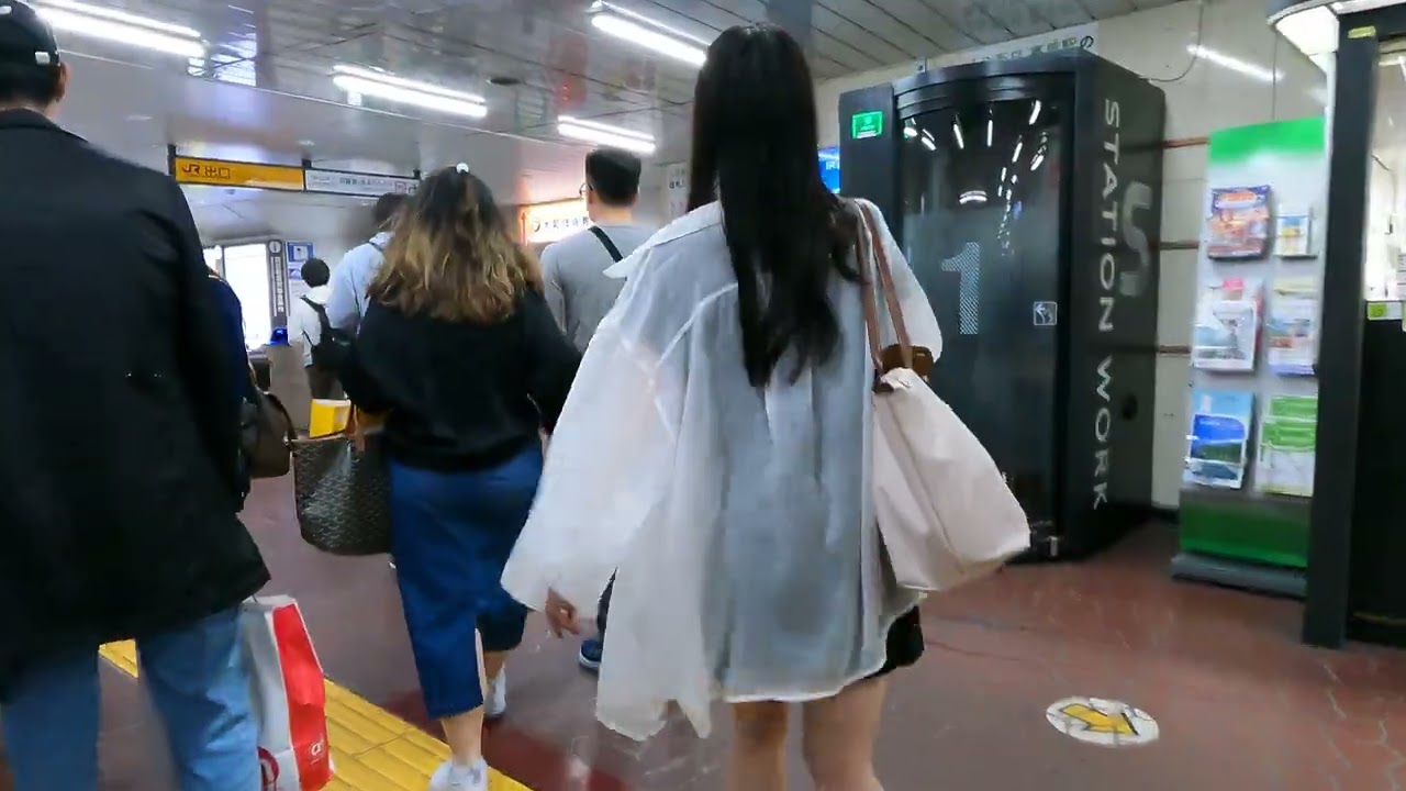 Nishi-nippori Station Walk 15 | Japan 4K ASMR | 西日暮里駅散歩 | Nam Mai TV