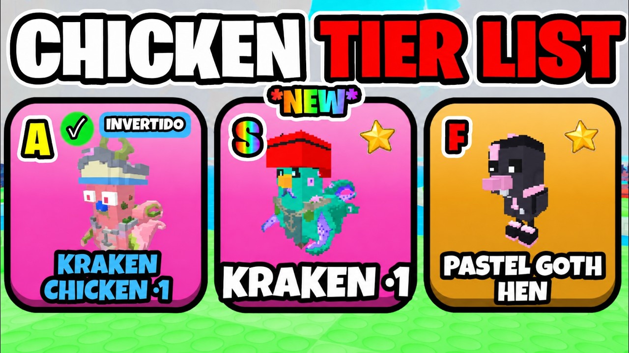 *НОВИНКА* ЛУЧШИЙ РЕЙТИНГ КУРИЦ в игре Grow A Chicken Fighter! (НАВЫКИ И СЛИЯНИЯ) ROBLOX