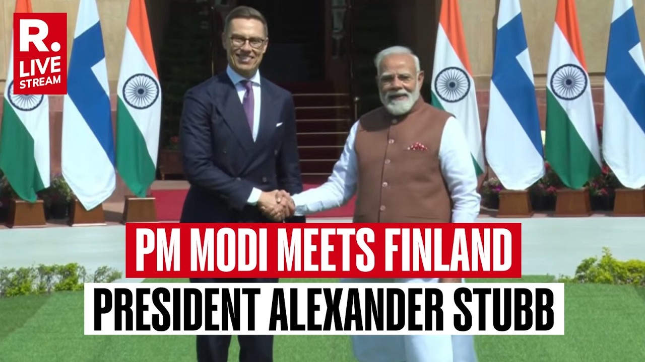 LIVE: PM Modi Holds Delegation-Level Talks With Finland President Stubb At Hyderabad House