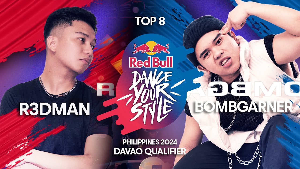 R3DMAN vs BOMBGARNER [Top 8] Red Bull Dance Your Style 2024 🇵🇭 Davao Qualifier