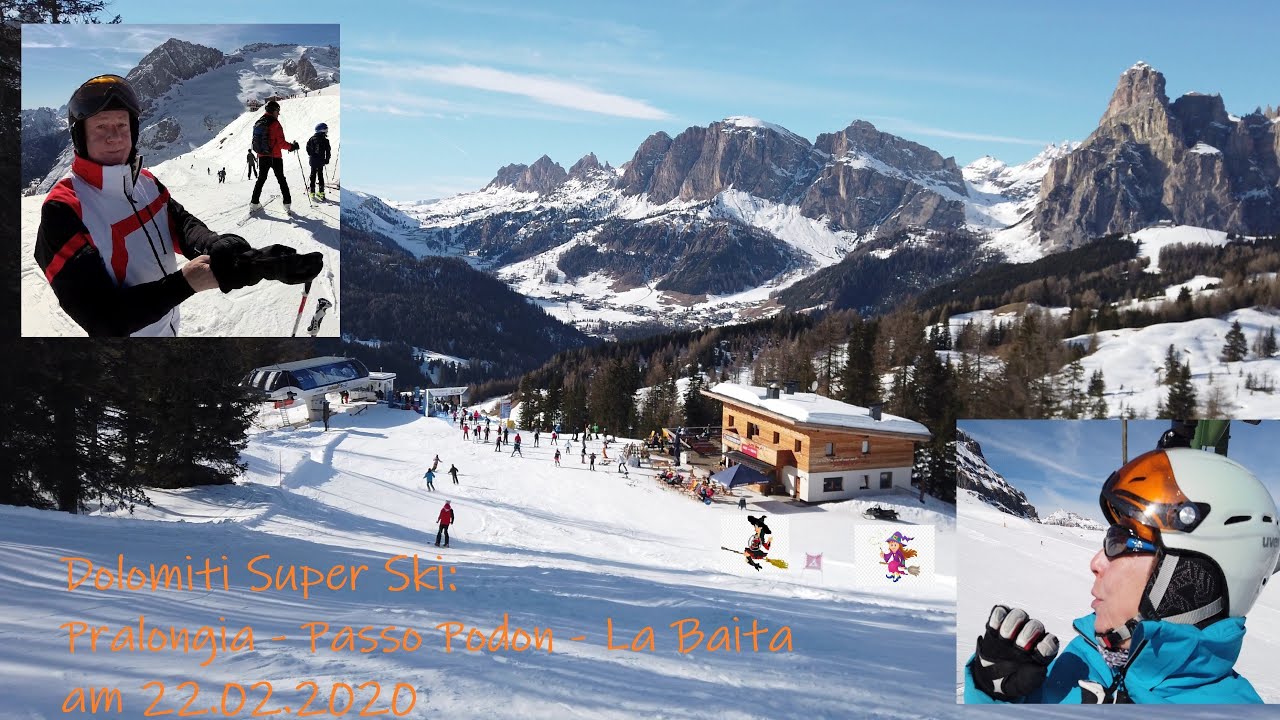 Dolomiti Super Ski: Pralongia - Passo Padon - La Baita am 22.02.2020