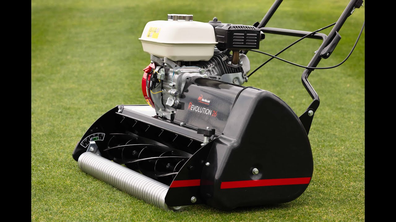 The Revolution Reel Mower - Removing Side Chain Cover and Drive Shaft Cover