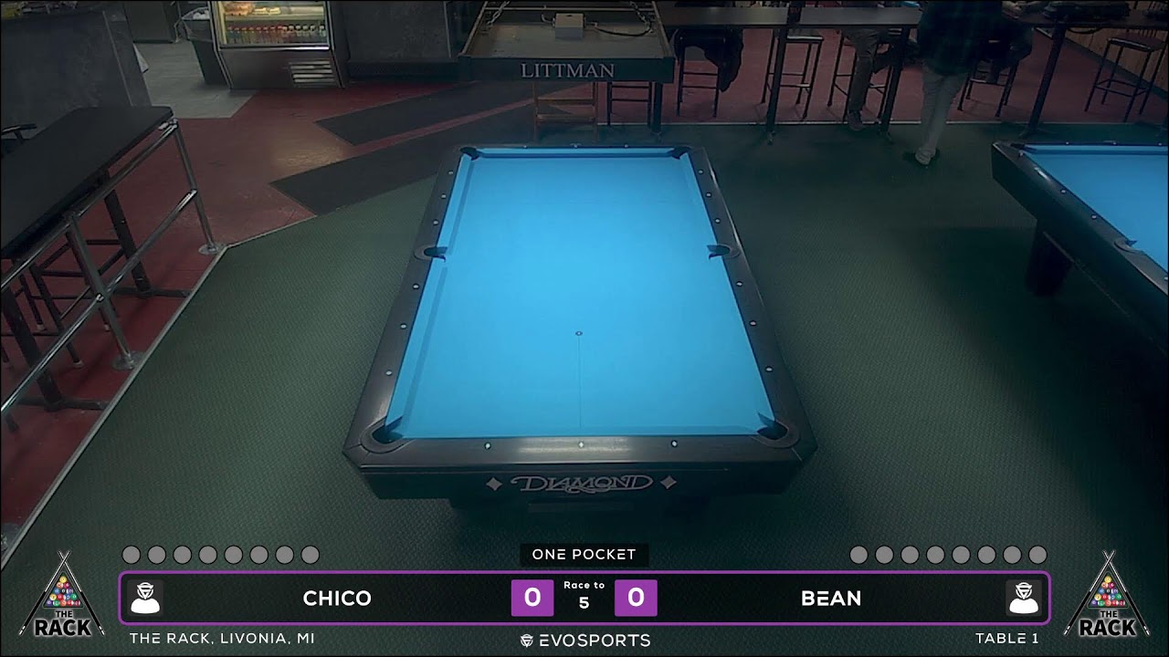CHICO vs BEAN - THE RACK - TABLE 1 | EvoSports