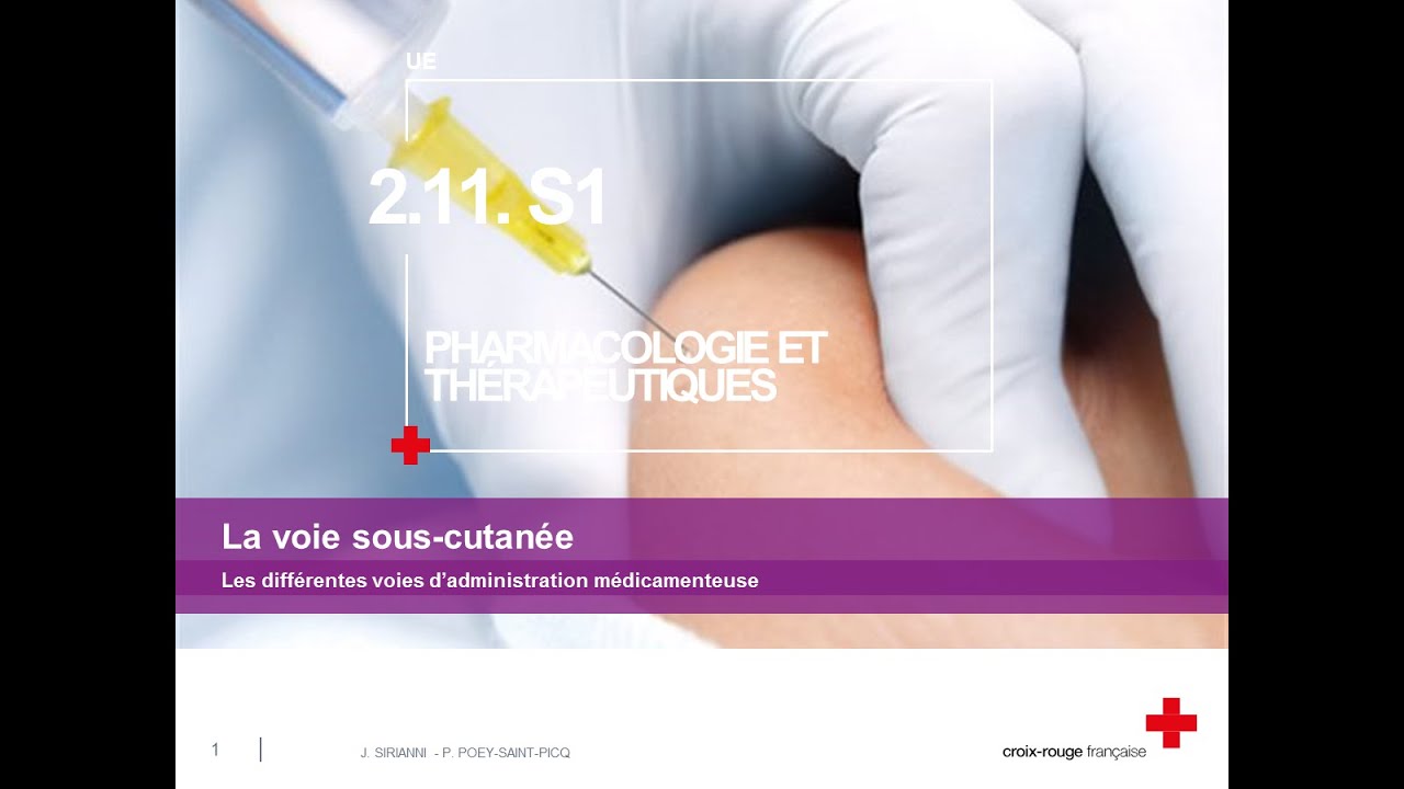 Administration de médicaments par voie sous-cutanée