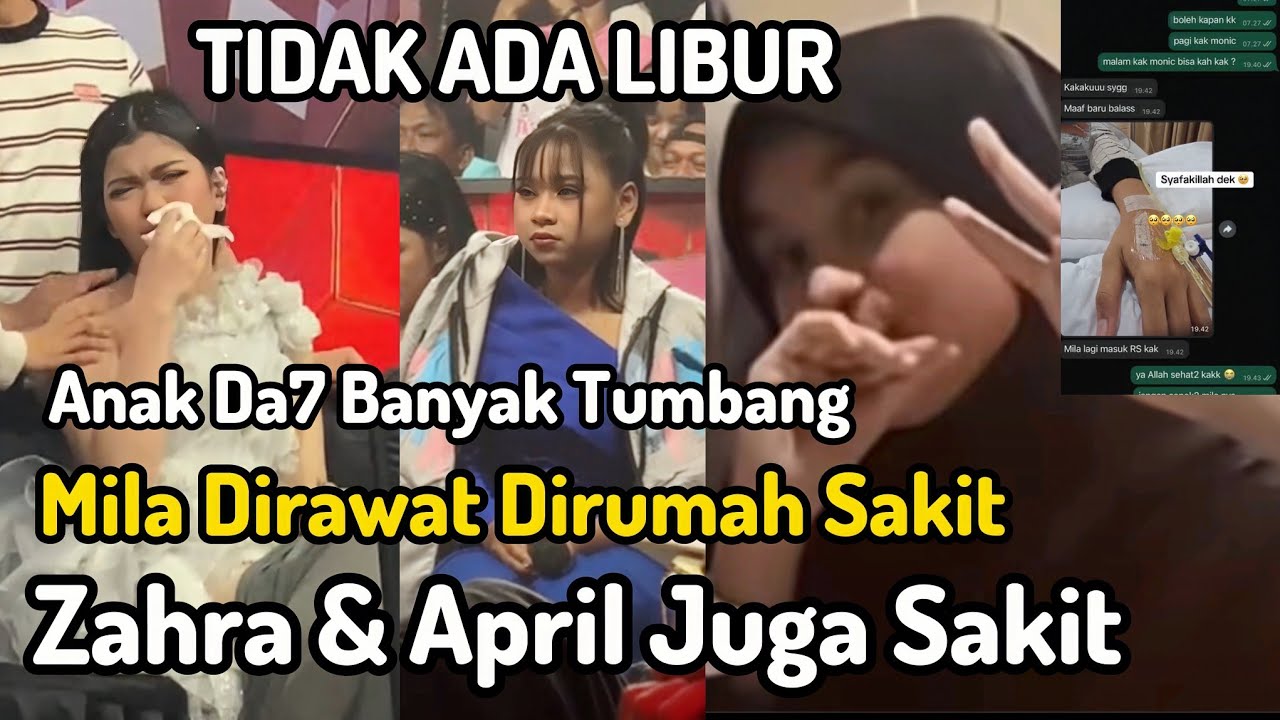 Fans Marah,Anak Da7 Banyak Sakit Karena Tidak Ada Istirahat Konser terus